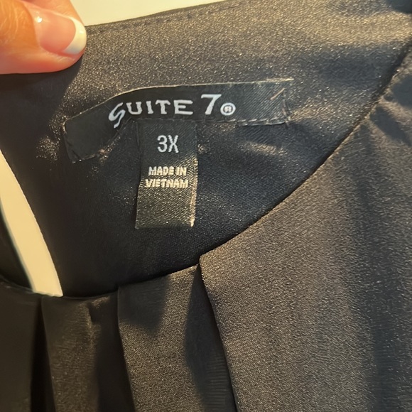 Suite 7 Size 3X Black Dress - Picture 3 of 4
